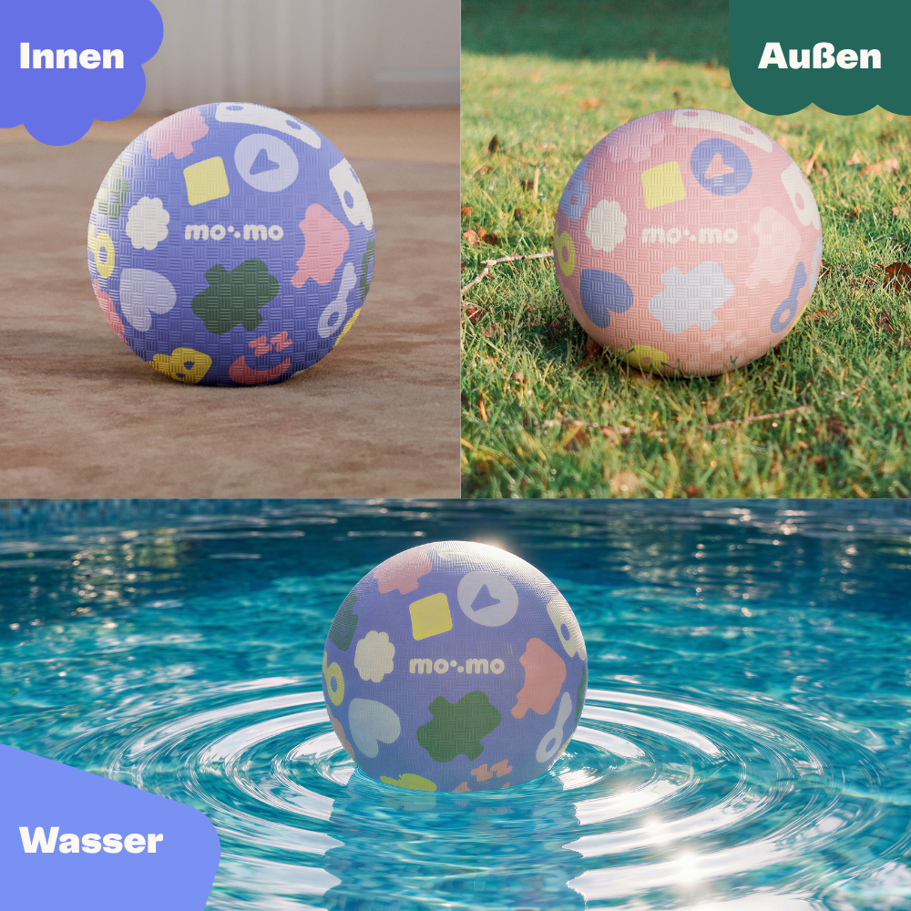 Applikationen auf dem bouncing buddy im Detail