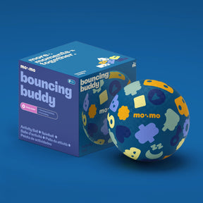 bouncing buddy Ball mit Verpackung