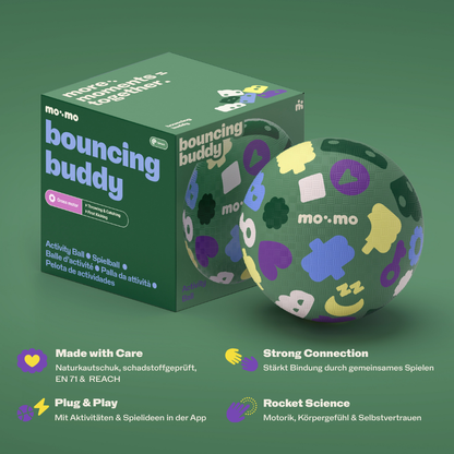 Spinach | bouncing buddy Produktvorteile