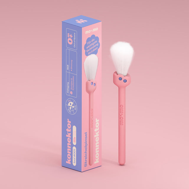 Candy | konnektor Streichelpinsel mit Verpackung