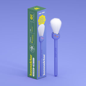 konnektor Streichelpinsel mit Verpackung